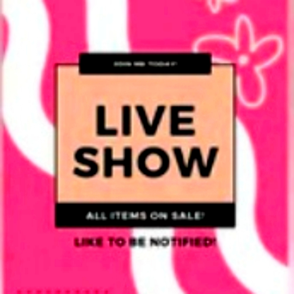 Like this listing to be notified when I go live! Thank you for your support!